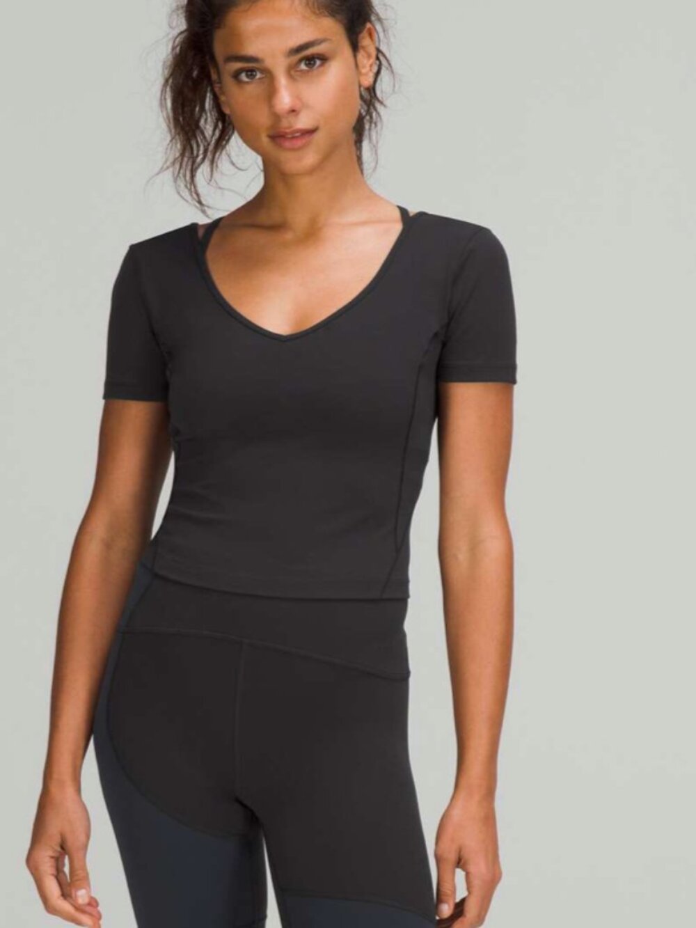 Lululemon Align T-Shirt Black No size tag